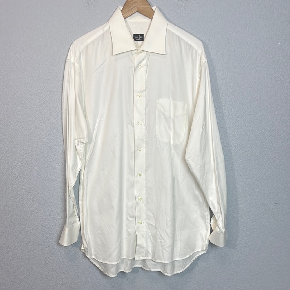Gitman‎ Brothers  Men's White Dress Shirt